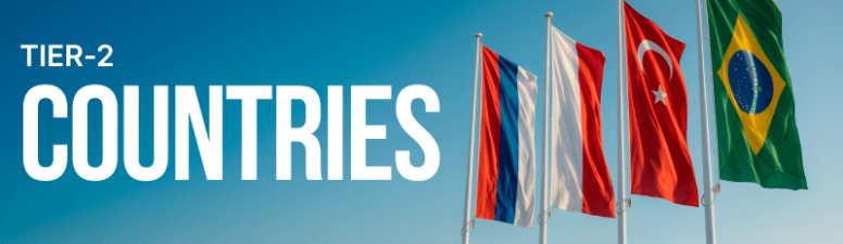 Страны Tier-2