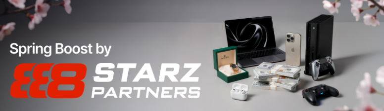888STARZ Partners запускает весеннюю акцию Spring Boost с системой поинтов и призами до $5 000