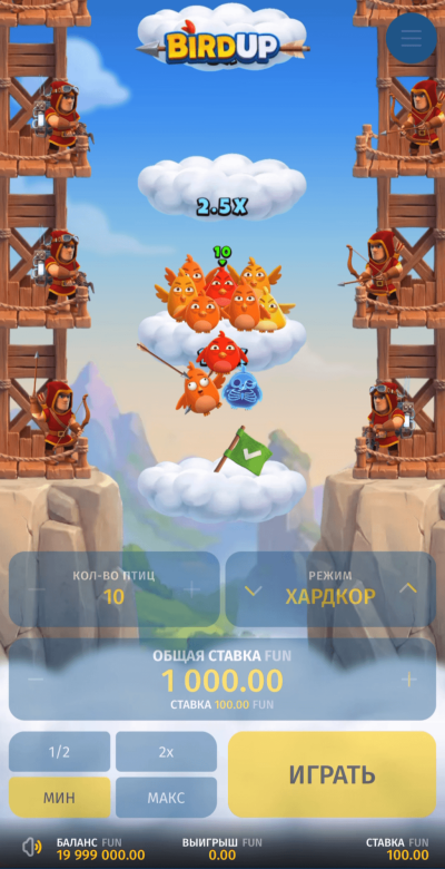 Новый релиз PoggiPlay: обзор инстант-игры Bird Up