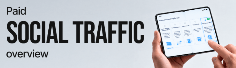 42 097 депозитов за 30 дней: обзор нового рекламного формата Paid Social Traffic от PropellerAds