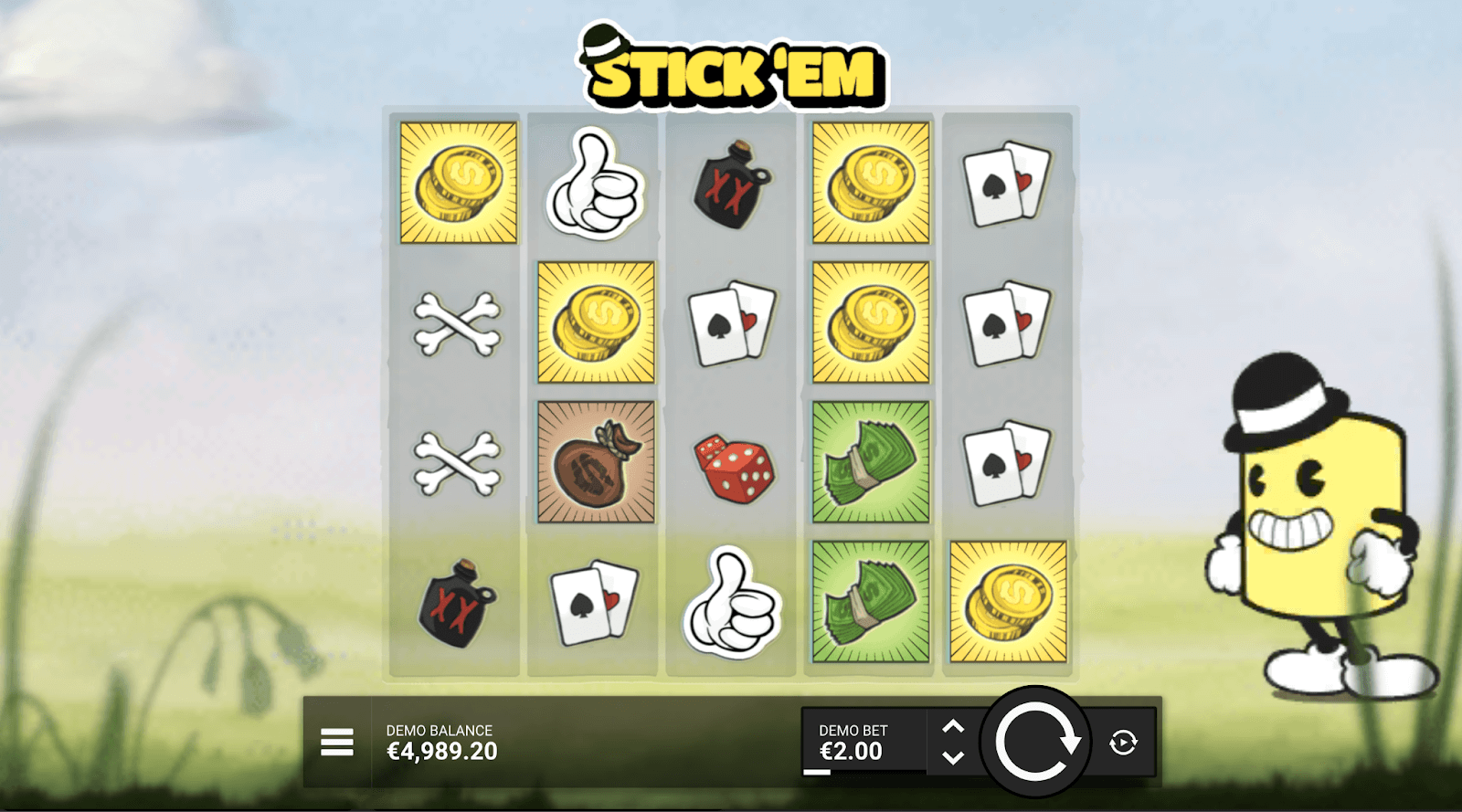 Первый слот студии Stick’Em.