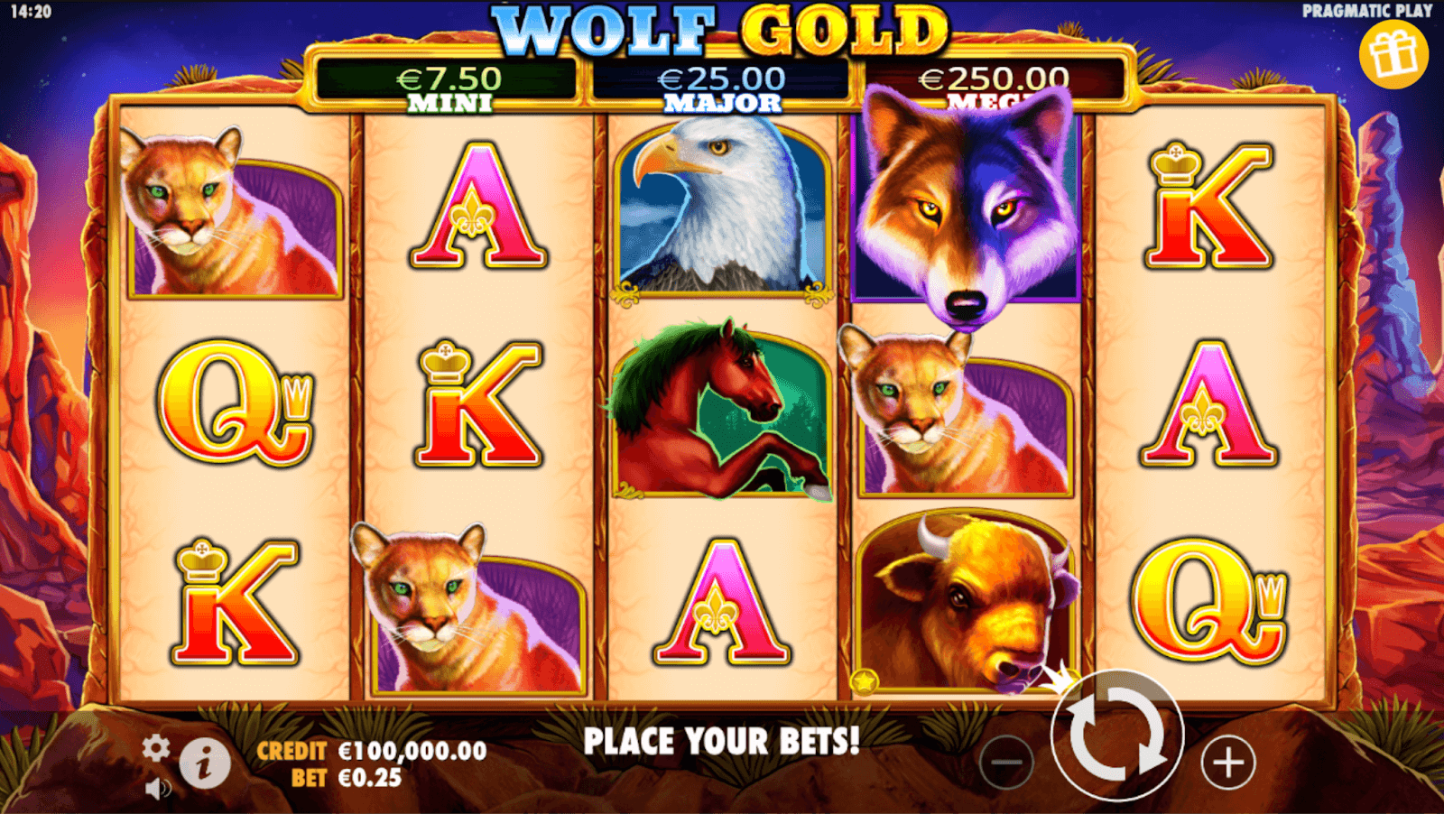 Wolf Gold от Pragmatic Play.