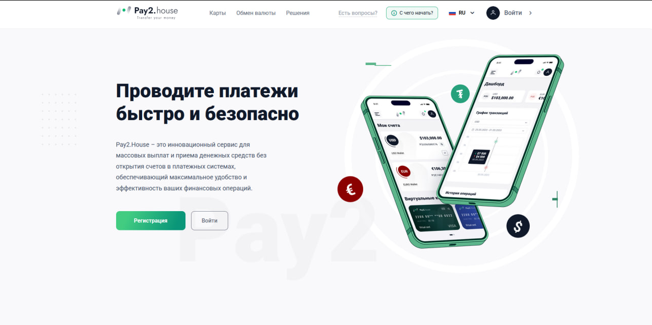 Pay2.House – обзор платежной системы для залива трафика 1 Pay2.House – обзор платежной системы для залива трафика