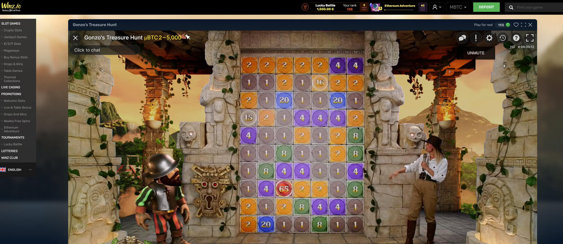 Gonzo's Treasure Hunt: главная инновация и громкий провал Evolution Gaming