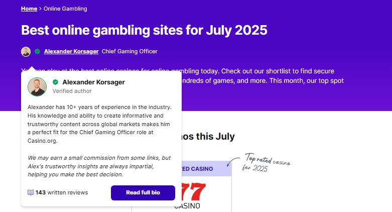 iGaming Affiliate SEO: как создавать качественный контент для сайта