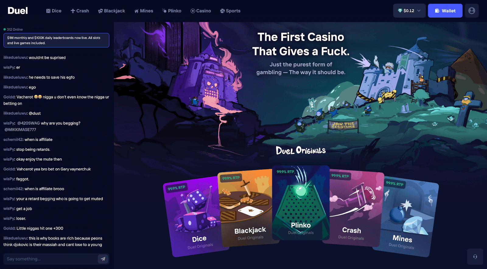 «Крестовый поход» против нечестных операторов — обзор криптоказино Duel 3 «Крестовый поход» против нечестных операторов — обзор криптоказино Duel