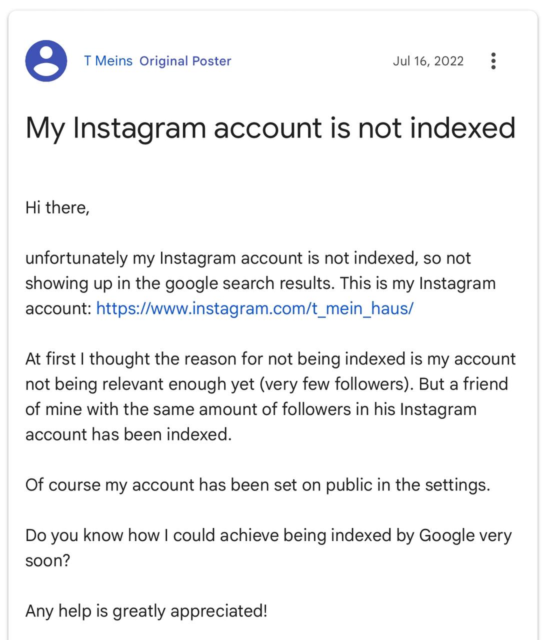 Instagram* SEO: как соцсеть становится источником поискового трафика 1 Instagram* SEO: как соцсеть становится источником поискового трафика
