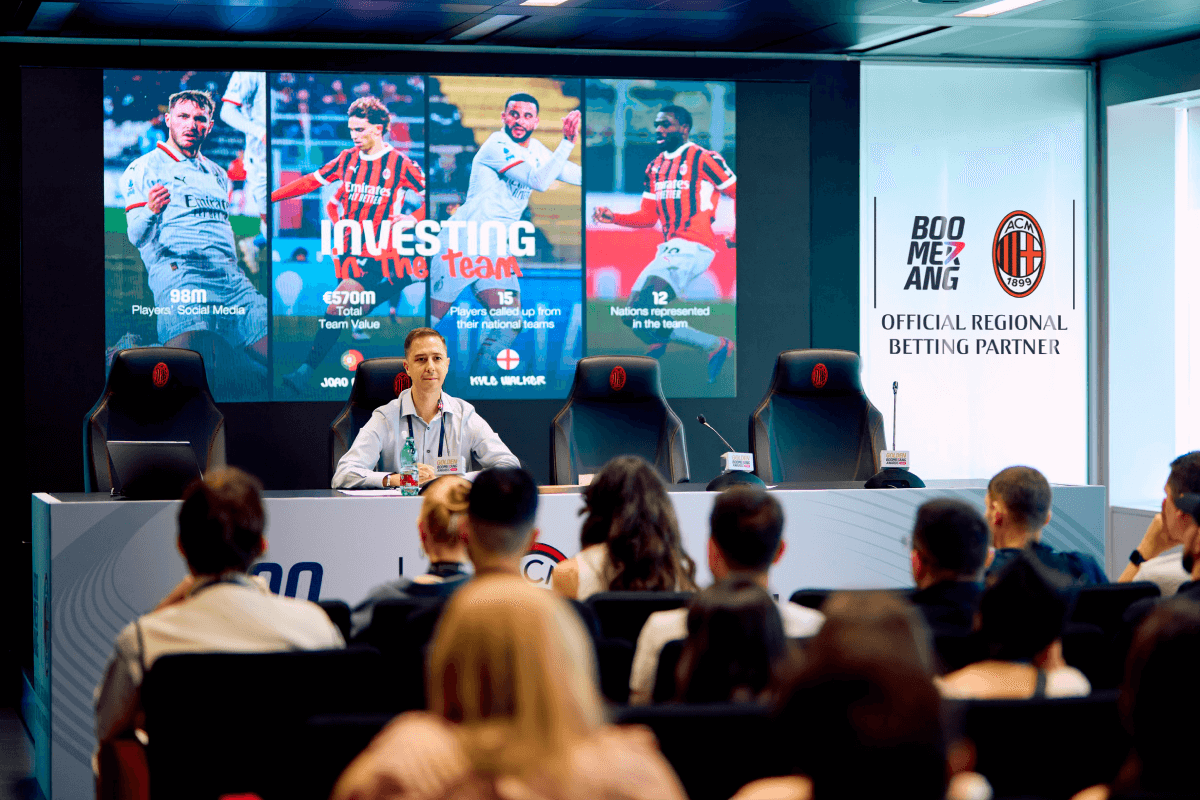 Концепция TIME TO WIN, хаб AC Milan и планы на 2026 год — эксклюзивное интервью с Антоном Ештокиным, CMO Boomerang Partners