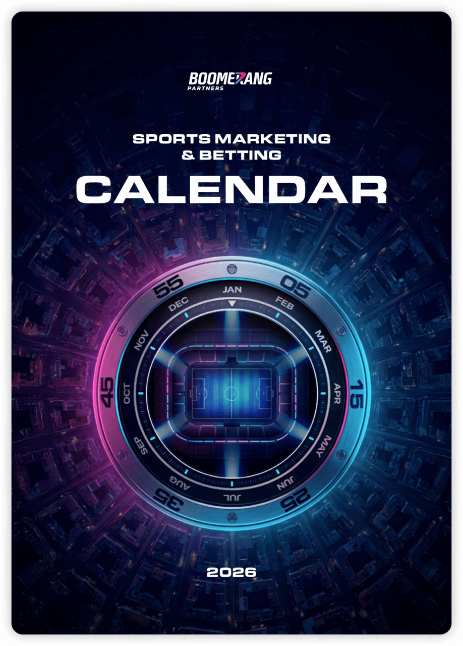 Лучшая шпаргалка для беттинг-аффилиатов — Sports Marketing & Betting Calendar 2026 от Boomerang Partners