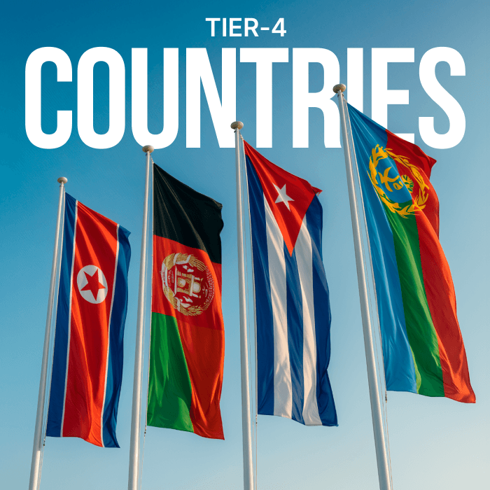 Страны Tier-4