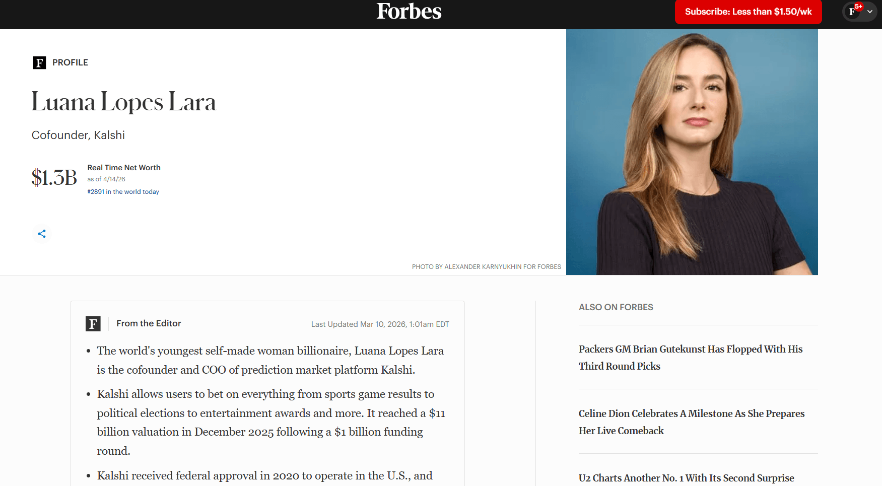 Ставки «под прикрытием»: как 30-летняя соосновательница Kalshi переиграла правительство США и заработала миллиарды