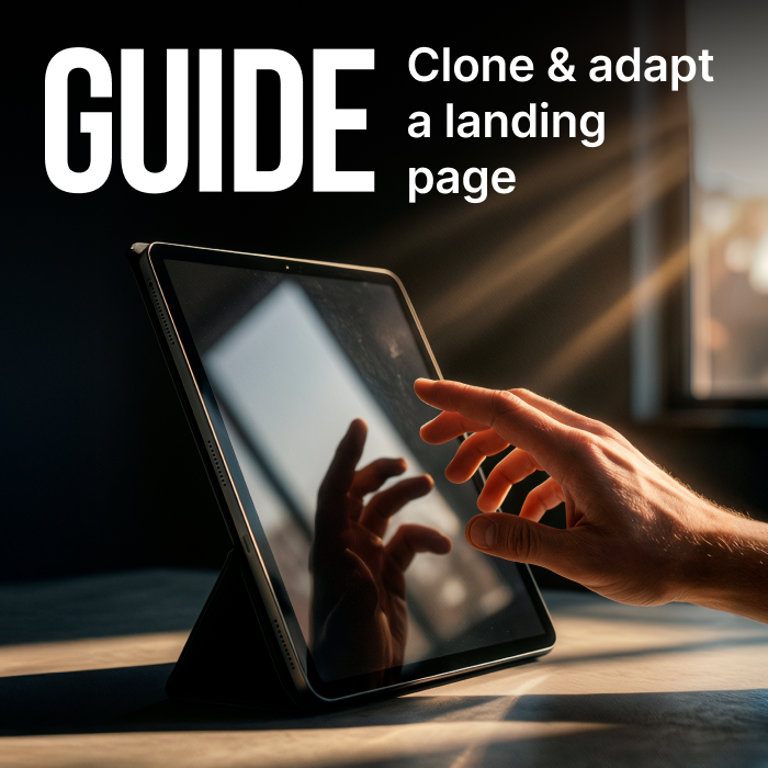 Инструкция: как быстро скопировать лендинг/прелендинг и адаптировать его под свой оффер