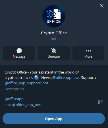Crypto Office: обзор мультифункционального кошелька для управления криптовалютой в Telegram