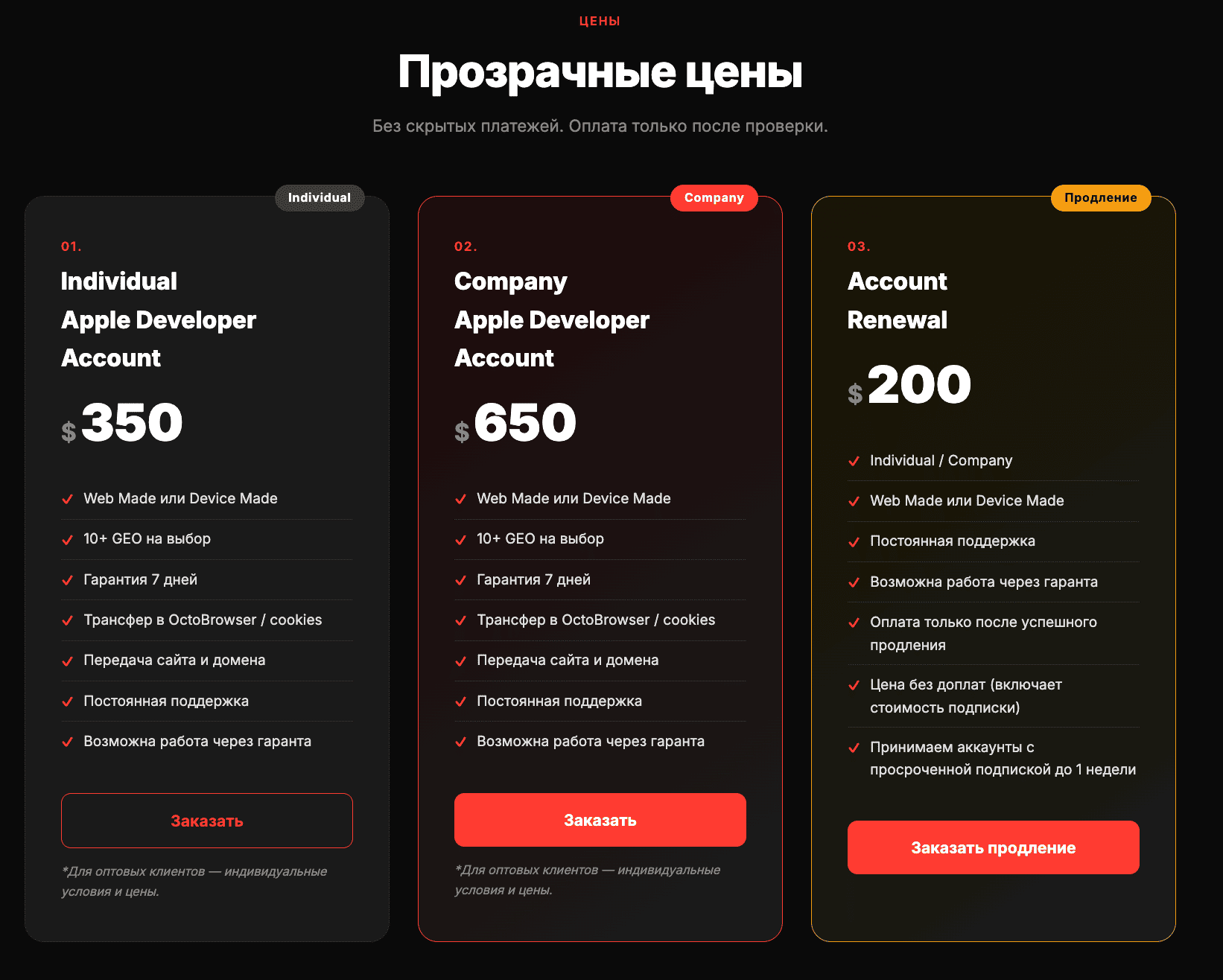 SmartShop: Apple Developer аккаунты для арбитража и тех, кто работает с iOS-приложениями