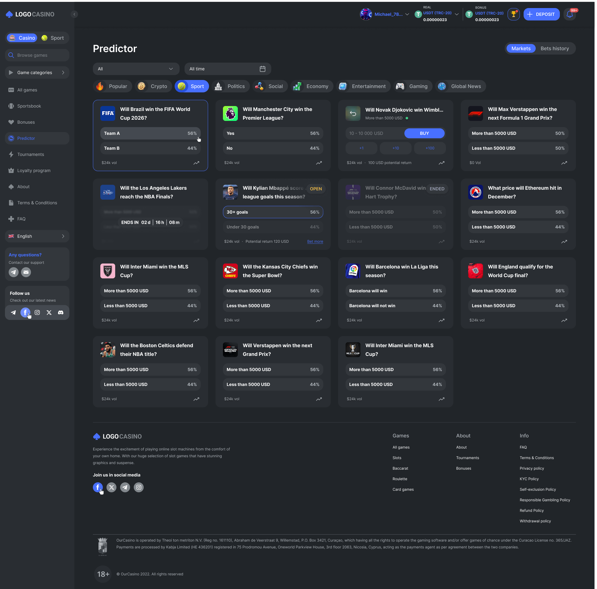 Чем рынки прогнозов отличаются от беттинга — разбираемся с product owner Predictor by Slotegrator