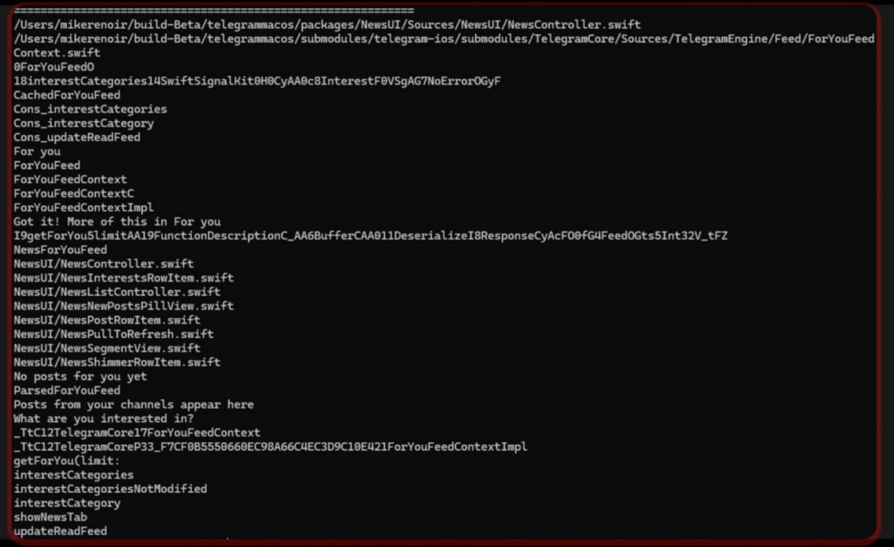 В Telegram появится лента рекомендаций?